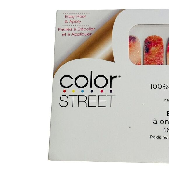 3/$20💘 Color Street Nail Polish Strips in Poppy That - Picture 7 of 12